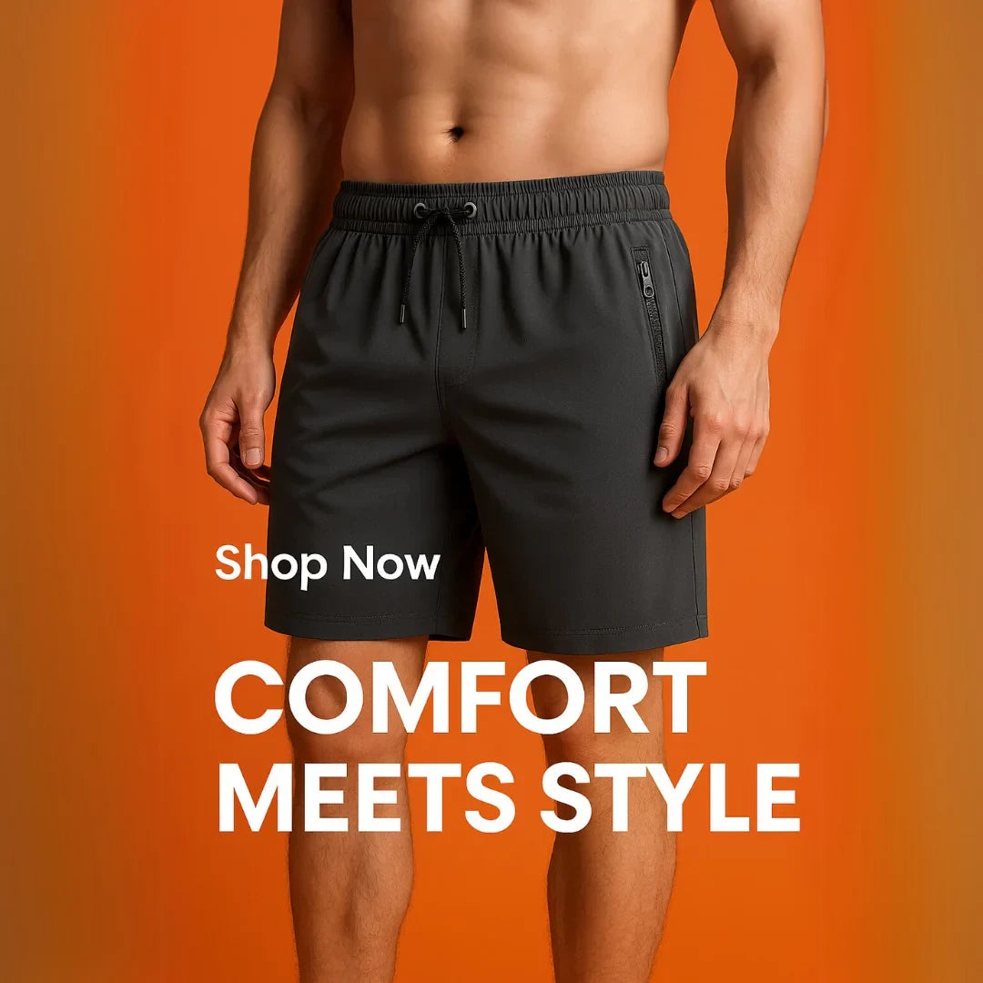 Men's Stretch Shorts (Pack of 3) | Soft & Breathable Summer Wear @ Just Rs.599/-