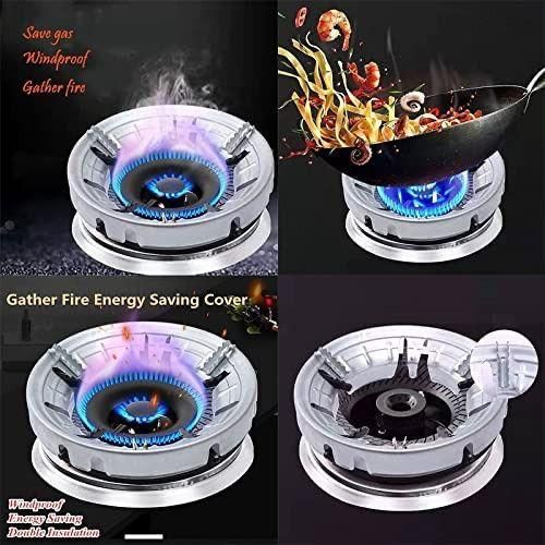 Gas Saver Stand Burner For Home Gas Stove Fire - Pack of 2