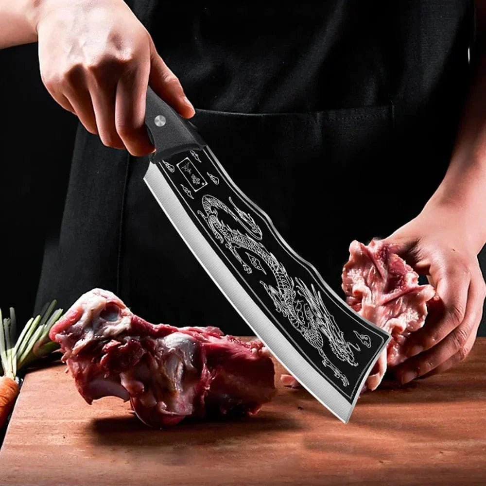 Buy 1 Get 1 Dragon Knife For Meat & Vegetable Cutting @ Just ₹599/-