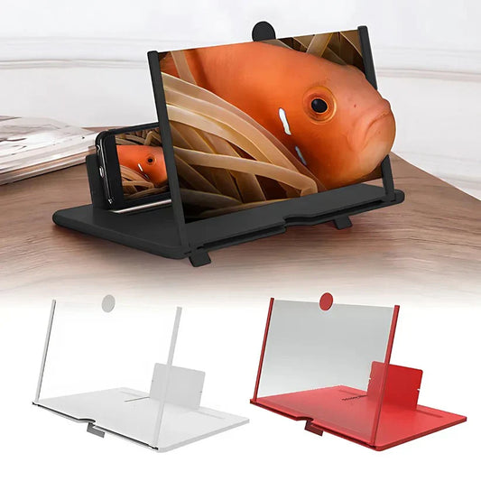 Magnifier Projector Phone Stand Holder Screen Magnifying