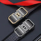 Men's Leather Automatic Buckle Belt _BUY 1 GET 1 FREE (Black & Brown) @ Just Rs.599/-