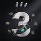 3-in-1 Fast Charging Nylon Braided Cable with 3A Output