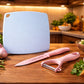 Chopping Board Set with Free Knife & Peeler