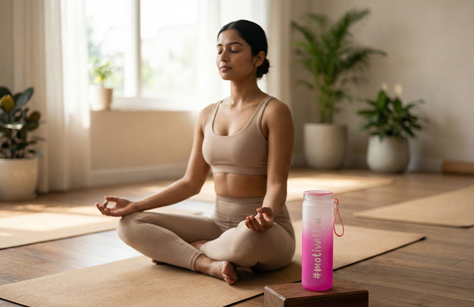 Glass Colorful Portable Unbreakable Water Bottle