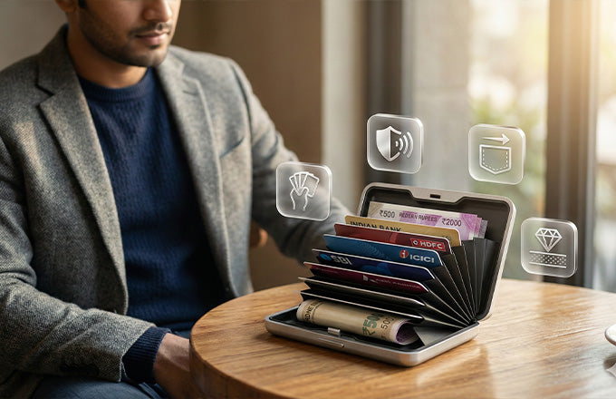 Aluminum Card Holder Wallet