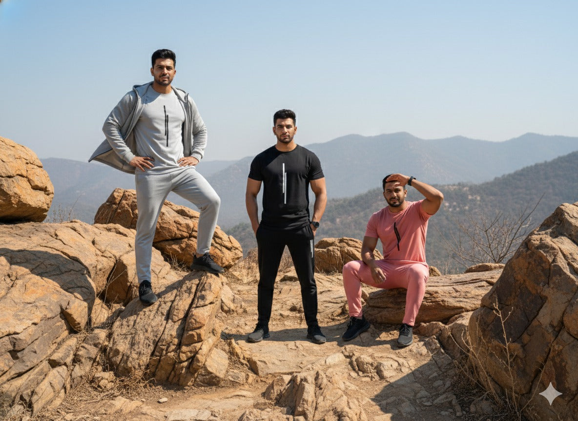 Tshirts for Men Combo Pack of 3 | Regular Fit | Printed | Round Neck Half Sleeve